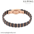 Reloj con brazalete de joyería de moda chapado en oro rosa 51424 para mujeres